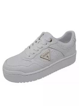 Кроссовки на шнуровке Guess, белый