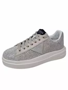 Кроссовки на шнуровке Guess, белый