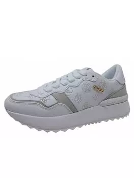 Кроссовки на шнуровке Guess, белый