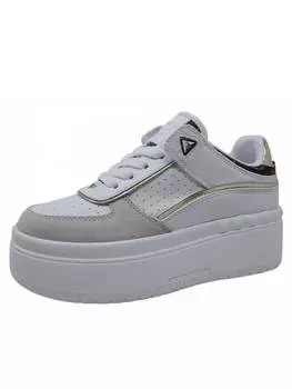 Кроссовки на шнуровке Guess, белый