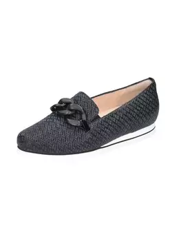 Кроссовки на шнуровке HASSIA, черный