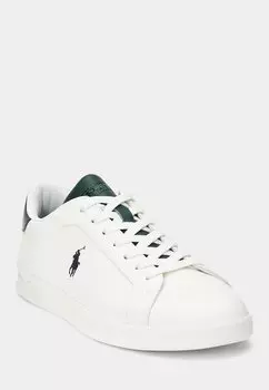 Кроссовки на шнуровке HERITAGE COURT II LEATHER SNEAKER Ralph Lauren, белый