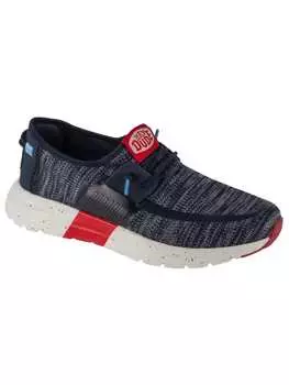 Кроссовки на шнуровке Hey Dude, темно-синий