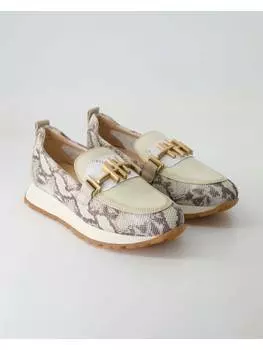 Кроссовки на шнуровке Hispanitas, бежевый