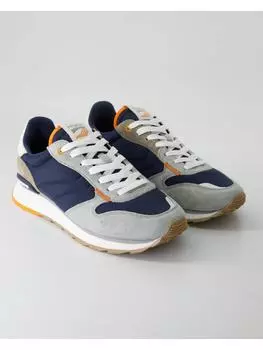 Кроссовки на шнуровке HOFF, синий