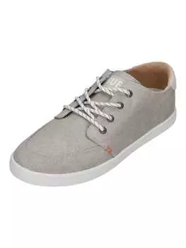 Кроссовки на шнуровке Hub, серый