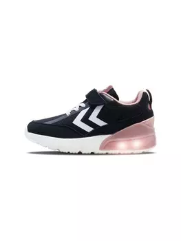 Кроссовки на шнуровке Hummel, цвет black/pink