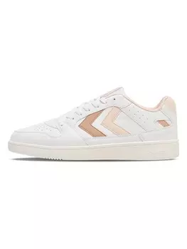Кроссовки на шнуровке Hummel, цвет wei/rosa