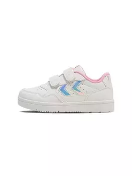 Кроссовки на шнуровке Hummel, цвет wei/rosa