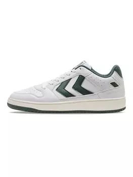 Кроссовки на шнуровке Hummel, цвет white/green