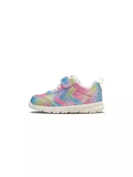 Кроссовки на шнуровке Hummel, цвет white/multicolor