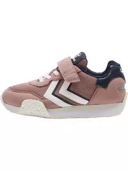 Кроссовки на шнуровке Hummel, цвет woodrose