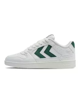 Кроссовки на шнуровке Hummel Schnrsenkel Sneaker St. Power Erwachsene, цвет MARSHMALLOW/FOLIAGE GREEN