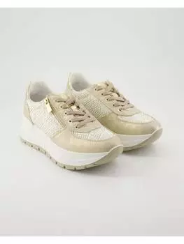 Кроссовки на шнуровке Igi&Co, золотой