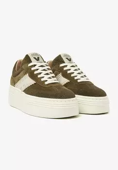 Кроссовки на шнуровке ISA ROMI VIA VAI, оливковый