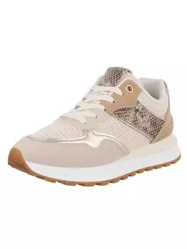 Кроссовки на шнуровке Ital-Design, цвет beige und gold