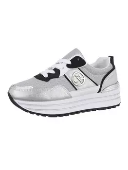 Кроссовки на шнуровке Ital-Design, цвет silber und wei