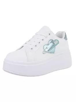 Кроссовки на шнуровке Ital-Design, цвет wei und blau