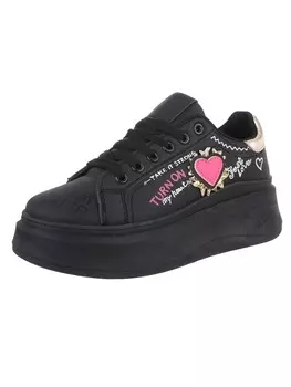 Кроссовки на шнуровке Ital-Design Freizeitschuh, черный