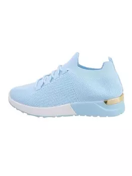 Кроссовки на шнуровке Ital-Design, светло-синий