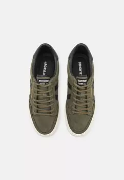 Кроссовки на шнуровке JFWMORDEN Jack & Jones, темно-зеленый