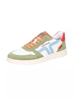 Кроссовки на шнуровке Kamo-Gutsu, разноцветный