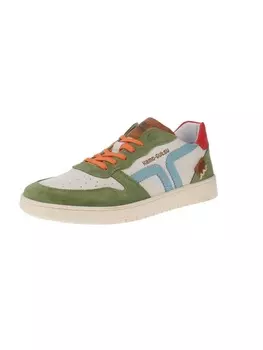 Кроссовки на шнуровке Kamo-Gutsu, разноцветный