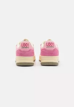 Кроссовки на шнуровке L001 SET 224 Lacoste, розовый