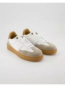 Кроссовки на шнуровке La Martina, бежевый