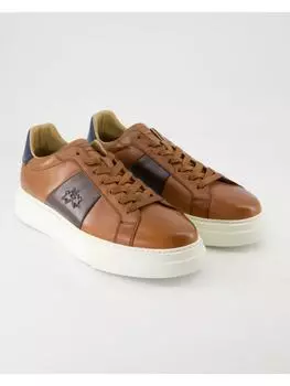 Кроссовки на шнуровке La Martina, коричневый