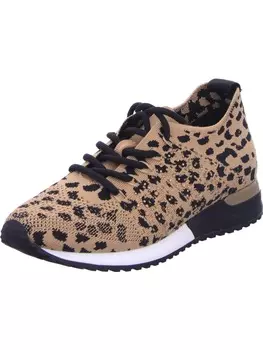 Кроссовки на шнуровке La Strada, желтый