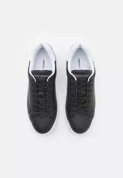 Кроссовки на шнуровке LACE UP Armani Exchange, черный