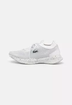 Кроссовки на шнуровке Lacoste, белый