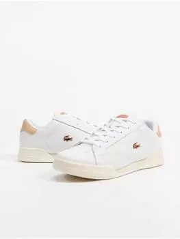 Кроссовки на шнуровке Lacoste, белый