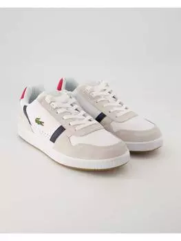 Кроссовки на шнуровке Lacoste, белый