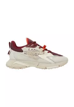 Кроссовки на шнуровке Lacoste, белый