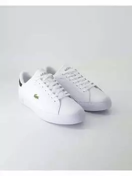 Кроссовки на шнуровке Lacoste, белый