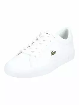 Кроссовки на шнуровке Lacoste, белый