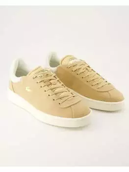 Кроссовки на шнуровке Lacoste, бежевый