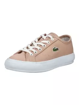 Кроссовки на шнуровке Lacoste, цвет pink/wei