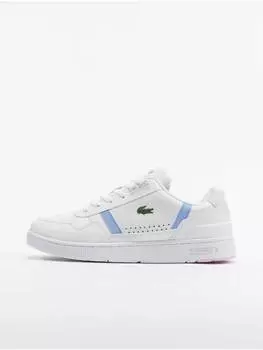 Кроссовки на шнуровке Lacoste, цвет white/lightblue