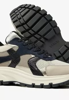 Кроссовки на шнуровке LAGE LIZ IVY VIA VAI, коричневый