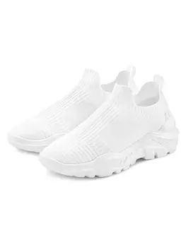 Кроссовки на шнуровке LASCANA, белый