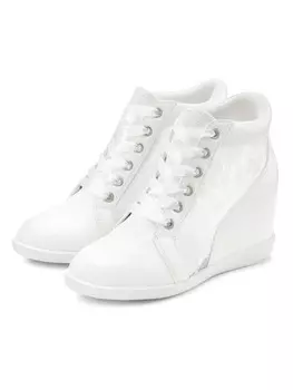 Кроссовки на шнуровке LASCANA, белый