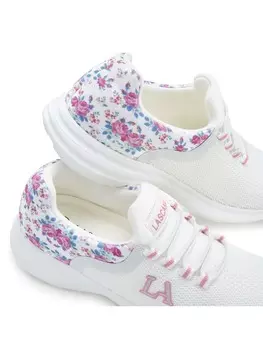 Кроссовки на шнуровке LASCANA, белый