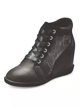 Кроссовки на шнуровке LASCANA, черный