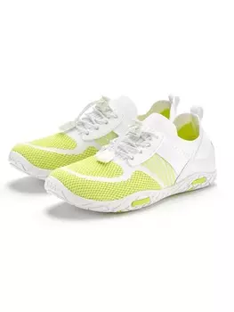 Кроссовки на шнуровке LASCANA, цвет wei/lime