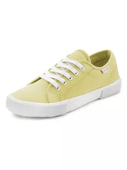 Кроссовки на шнуровке LASCANA, серый