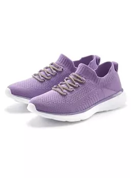 Кроссовки на шнуровке LASCANA, сиреневый