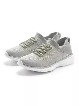 Кроссовки на шнуровке LASCANA, светло-серый